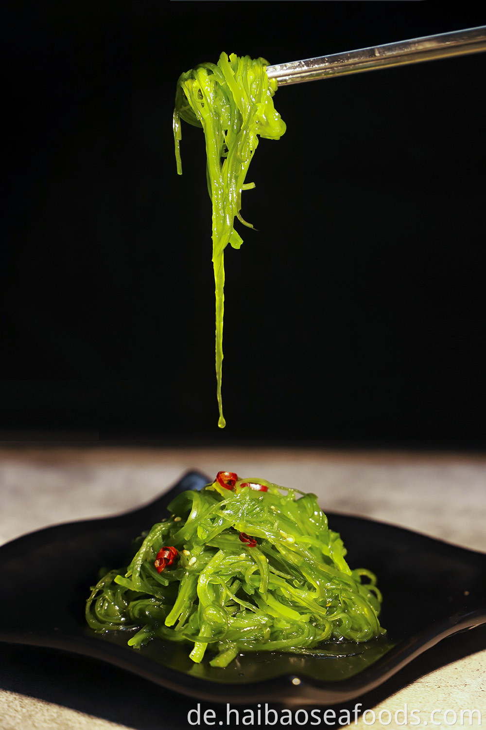 Seaweed salad asian